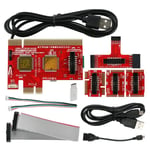 Kqcpet6 V8-Analyseur De Carte Mère Pour Téléphone Portable,Pc,Ordinateur Portable,Carte De Test De Diagnostic Intelligente,Usb,Pci,Pcie,Lpc,Pci-E - Type V8 Card