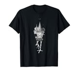 Walking House on Chicken Legs Slavic folklore Baba Yaga Art T-Shirt