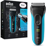 Braun Series 3 Proskin 3040S Electric Shaver and Precision Trimmer, Pack of 1, R