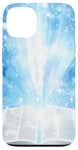 iPhone 13 Catholicism Open Bible Rays Spiritual Divine Case