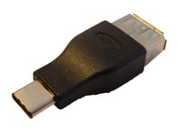 vhbw Adaptateur USB type C mâle vers USB 3.0 femelle compatible avec Asus ZenFone 3 Deluxe, 3 Ultra, 3 ZE552KL - Adaptateur OTG-Highspeed