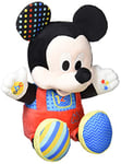 Clementoni Disney Baby Mickey Joue et Apprendre, Peluche Parlante, Multicolore, Standard, 17303