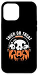 Coque pour iPhone 15 Pro Max Trick Or Treat Jack O' Lantern – Amant effrayant d'Halloween