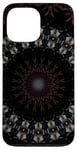 iPhone 13 Pro Max Dark Fantasy Mandala Pattern Dusty Pink And Blue Case