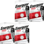 4 x ENERGIZER 2025 Lithium Battery 3v CR2025 BR2025