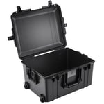 Peli 1607 Air Valise de Protection légère à roulettes pour Drone and Équipement Photographique, résistante à l'eau et à la poussière, capacité de 63L, fabriquée aux États-Unis, sans Mousse, Noire