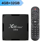 X96Max Plus Ultra TV Box Android 11 Amlogic S905X4 4GB 32GB TVBOX AV1 8K Wifi BT X96 Max Media Player TV digiboksi