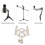 Mic Shock Mount 25mm ABS Anti Vibration Mic Holder For TLM103 TLM193 TLM