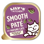 Lily’s Kitchen Mature Wet Cat Food Tray with Chicken, Cod & Shrimp Paté Complete Nutrition (19 x 85g)