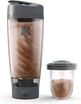Promixx PRO Electric Protein Shaker Bottle - Powerful Vortex Mixer with X-Blade,