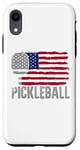 iPhone XR Pickleball American Flag July 4 Independence Day Case