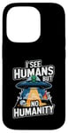 Coque pour iPhone 14 Pro Extraterrestre drôle alien citation