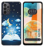 Housse En Silicone Pour Samsung Galaxy A23 5G Design Livre Contes Dessins