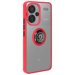 Avizar Case for Redmi Note 13 Pro Plus with Metal Ring, Supporting Function, Red