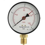 1/2" x 100 mm Manometer 6 bar