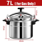 3L/5L/7L Professional Pressure Cooker Heavy-Duty Aluminum Explosion-Proof Cookin