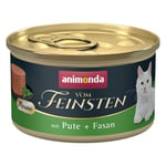 Animonda Vom Feinsten Adult 12 x 85 g - Kalkon + Fasan