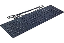 HP 803181-071 clavier USB QWERTY Espagnole Noir - Claviers (Standard, Avec fil, USB, Clavier mécanique, QWERTY, Noir)