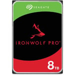 Seagate IRONWOLF PRO 8 Tt SATAIII 256 Mt 3,5" -kovalevy