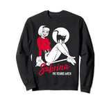 Sabrina The Teenage Witch on Broom Sweatshirt