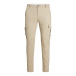 Jack and Jones Mens Cargo Trousers Mens Slim Fit Chinos Stretchable Pant for Men