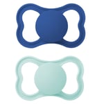 MAM Air Silicone Pacifier Blue 6-16m 2pcs