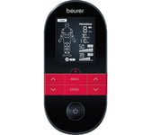 BEURER EM 59 Digital TENS/EMS Device with Heat, Red,Black