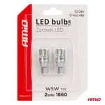 LED-lamput canbus T10 W5W 3*1860 SMD valkoinen 12/24V