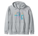 My Little Pony Retro Princess Sparkle Rainbow Portrait Sweat à Capuche