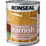 Ronseal RSLIVMDO250 250ml Quick Dry Matt Interior Varnish - Dark Oak