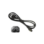 EDM - Cable d'alimentation pour ordinateur portable noir 2m