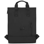 Johnny Urban Sac à Dos Femme Noir - Ivy - Tote Bag 2 en 1 pour l'Université, Le Bureau & Les Loisirs - Sacs Casual avec Compartiment Ordinateur - Déperlant