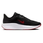 Chaussures Nike  QUEST 6 - BLACK/UNIVERSITY RED-WHITE-DK SMOKE GREY - 42