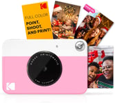 Printomatic Appareil Photo Numérique À Impression Instantanée Couleur \U2013 Photos De Haute Qualité Sur Papier Autocollant Zink 2 X 3"" \U2013 5 Mp, Portable, Cadeau Créatif Pour Anniversaire, Noël \