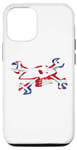 Coque pour iPhone 12/12 Pro Guy Moto Martin Union Jack Logo