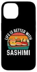 iPhone 14 Funny Sashimi Food Lover Case