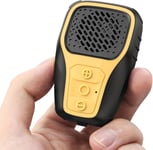 Enceinte Bluetooth Portable,Mini Haut Parleur Clip,Ip67,Micro Integre Pour Musique/Appels Mains Libres,Petite Enceinte Pour Travail/Maison/Exterieur/Velo(Jaune)