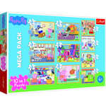 TREFL PEPPA PIG pussel 10 in 1 set