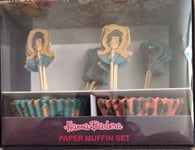 BNIB New WB Hanna Barbera Scooby Doo 24 Cupcake Cases & 24 Toppers. Free Post