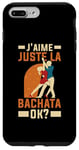 Coque pour iPhone 7 Plus/8 Plus J'aime Juste La Bachata Danse