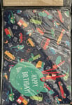 cars planes trains Gift Wrap 2 sheets 2 tags NEW Birthday