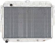 OER MB2357A 1966-69 Mopar B-Body Small Block V8 With Auto Trans 26" Wide 2 Row Aluminum Desert Cooler Radiator