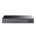 TP-Link SG3210 (TL-SG3210) JetStream™ 8-Port Gigabit L2+ Managed Switch with 2 SFP Slots