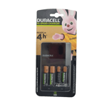 Duracell 4 Hours Battery Charger with 2 AA and 2 AAA