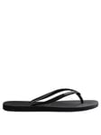 Havaianas Hav. Slim Sparkle Ii -black, Black, Size 3-4, Women