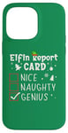 Coque pour iPhone 14 Pro Max Hilarious Christmas Nice Naughty Funny Xmas List Genius