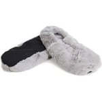 PELUCHO Chaussons Bouillotte Gris