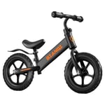 Voiture électrique，Vélo d'équilibrage pour enfants sans pied pour bébé de 2 - 3 - 4 ans Cadeaux de Noël pour les enfants- Noir