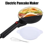 Electric Pancake Crepe Pizza Maker Non-stick Plate Griddle Baking Pan 800W 20CM