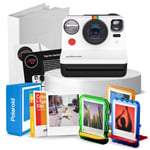 Polaroid Now Gen 2 Instant Camera Bundle! Black & White Camera & Accessories